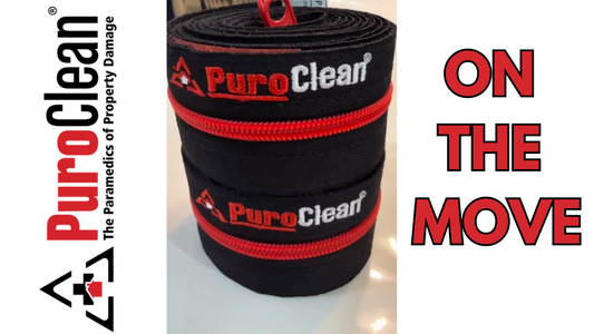 🔥 NEW “PUROCLEAN” EMBROIDERED REUSABLE DUST BARRIER ZIPPERS by RE-U-ZIP® 🔥